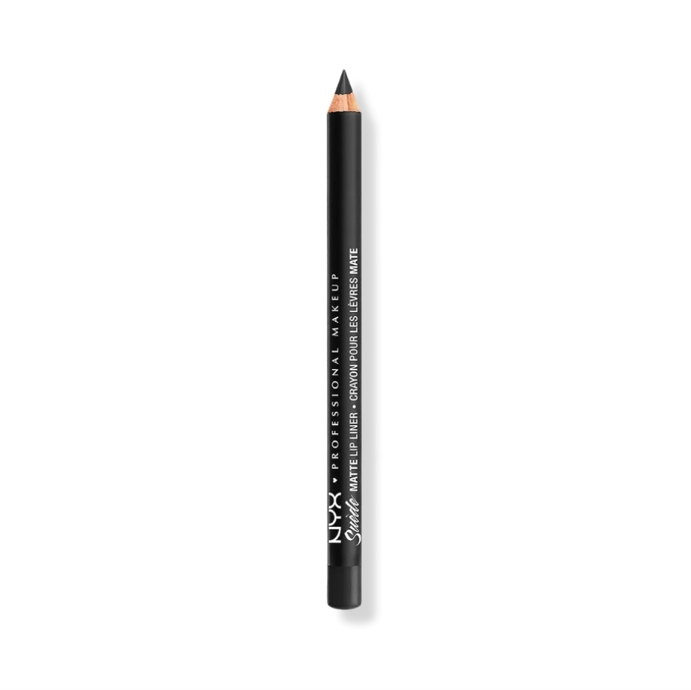 NYX Suede Matte Lip liner Velvet Soft Lip Pencil Shade: Alien 👽 (black) 🆕